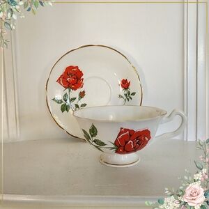 Hamilton rare cup & saucer fine bone china made in England.